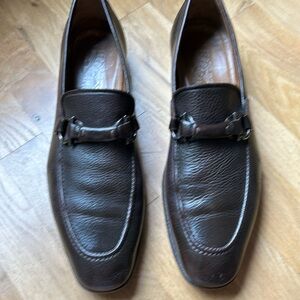 Brown dress shoes